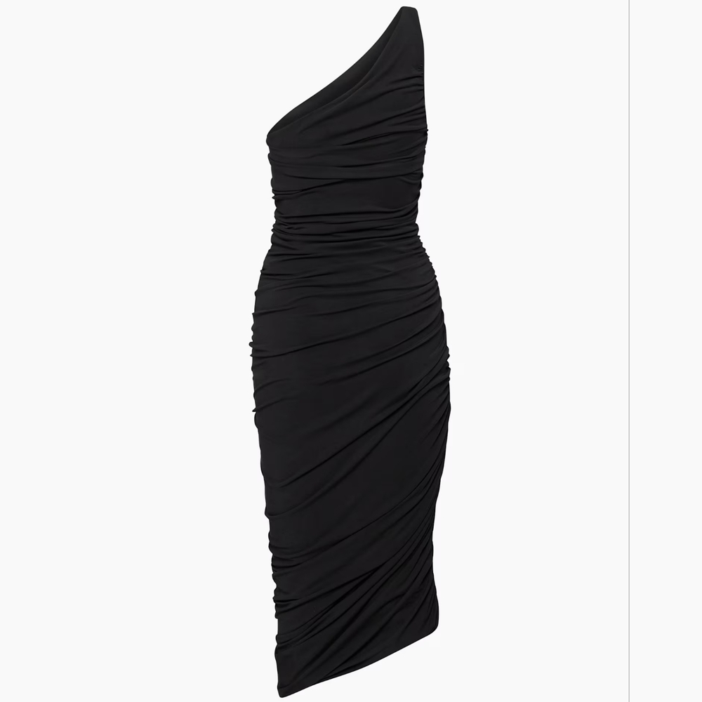 Ten By Babaton Body-Hugging One-Shoulder Vertigo Midi Dress ress - Picture 8 of 12